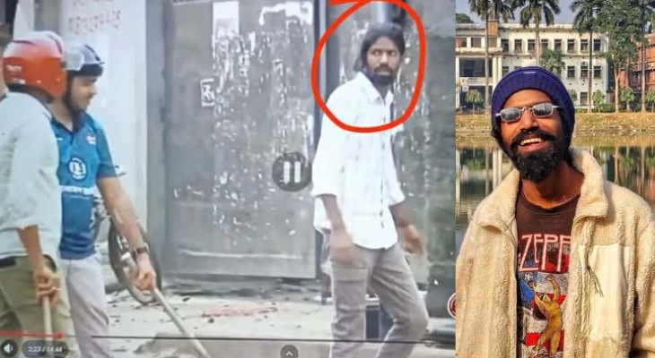 সাউন্ড বক্সে  ৭ই মার্চের ভাষণ বাজানোয় গ্রেপ্তারকৃত শিক্ষার্থী ছাত্রলীগের সাথে হামলায় জড়িত